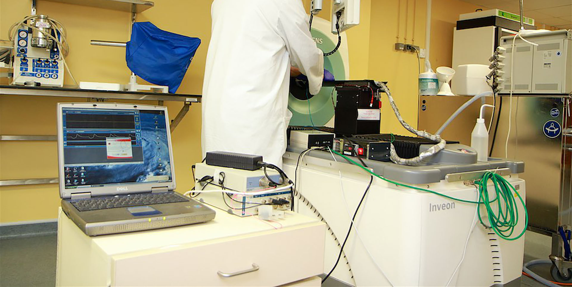 PET/CT imaging procedure in a small animal